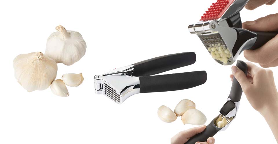 OXO Good Grips Soft Handle Garlic Press 