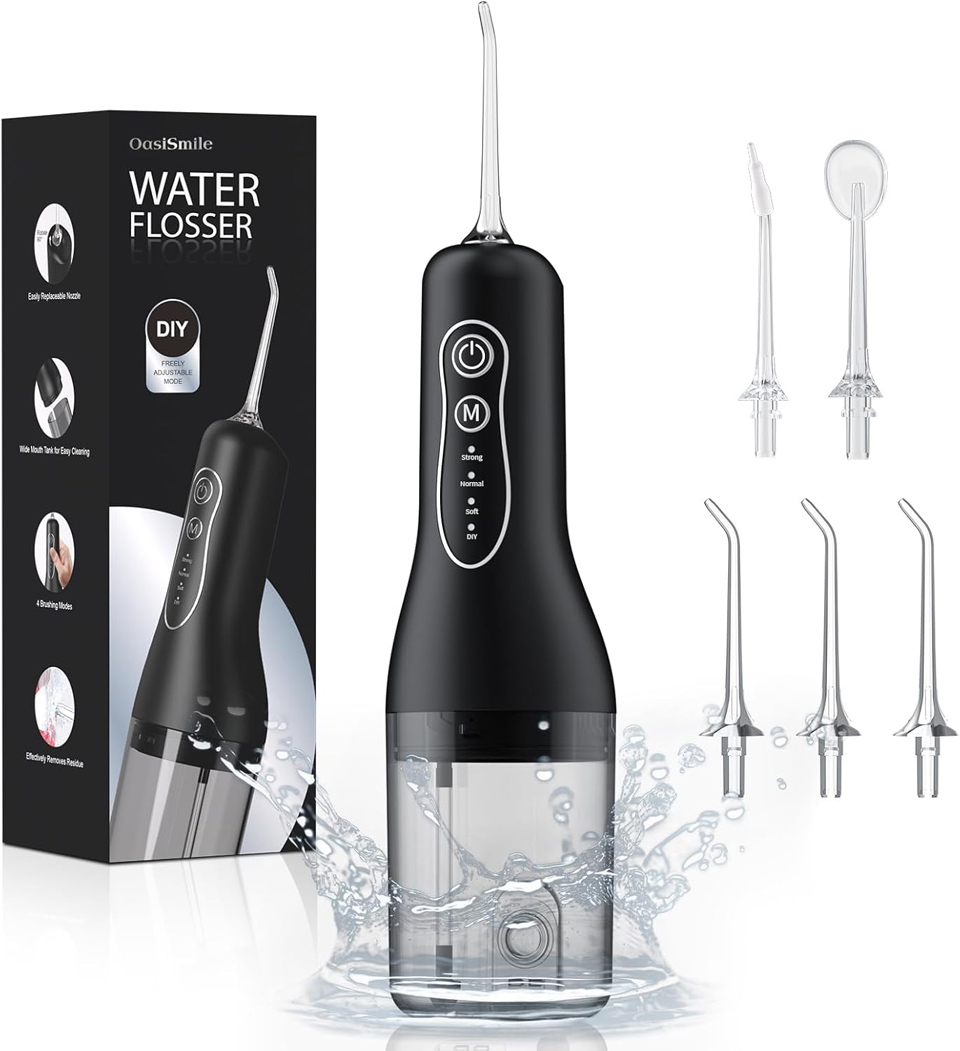 OasiSmile Water Flosser For Deep Teeth Cleaning