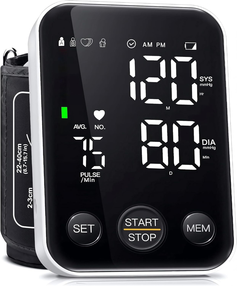 Oklar Upper Arm Blood Pressure Monitor Monitor For Home Use