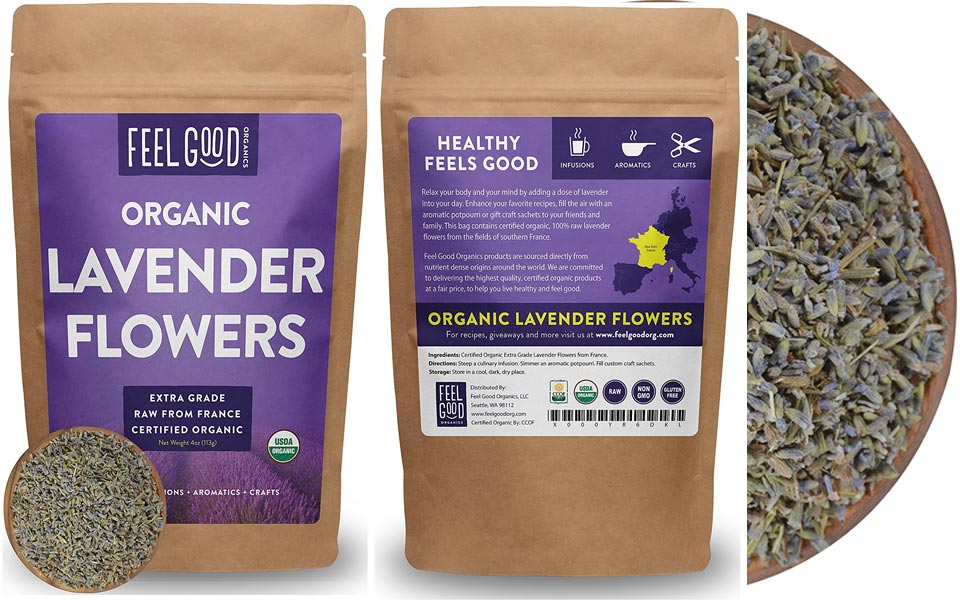 Organic Lavender Flowers