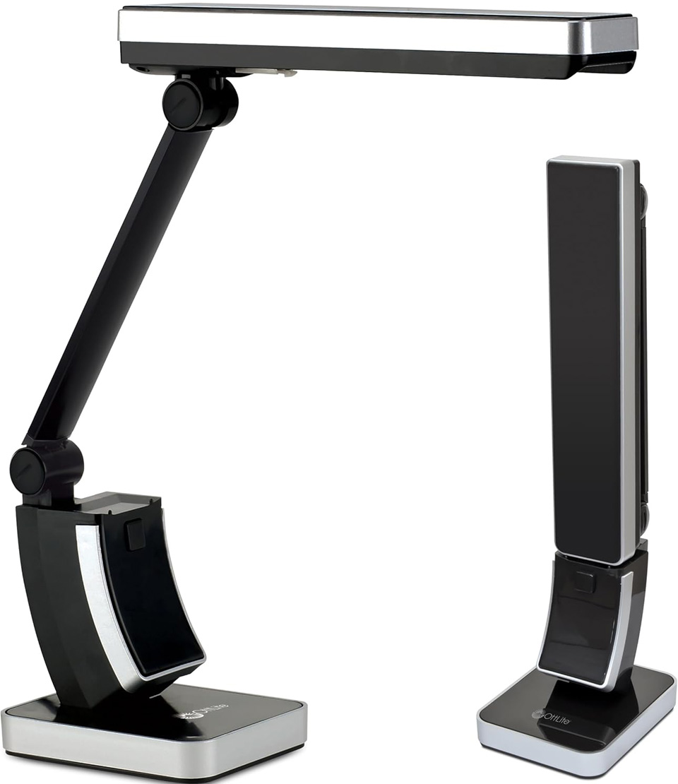OttLite Slimline Desk Lamp