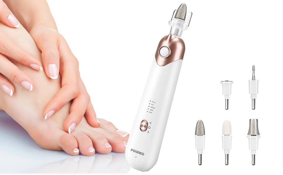 POLAMD Cordless Electric Professional Manicure Pedicure Kit