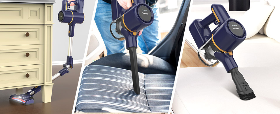 POWEART Cordless Stick Vacuum Cleaner
