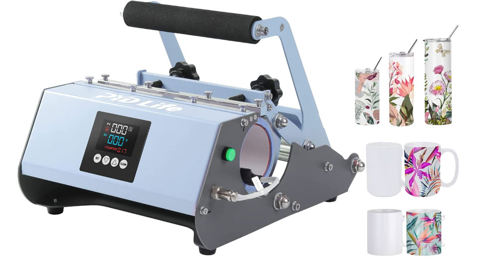 PYD Life Tumbler Heat Press Machine