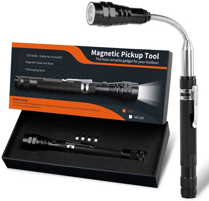 Parigo LED Magnetic Pickup Tool