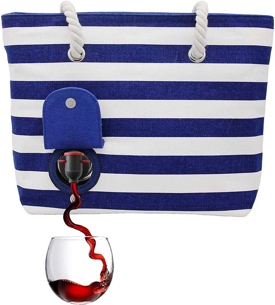 PortoVino Beach Wine Tote