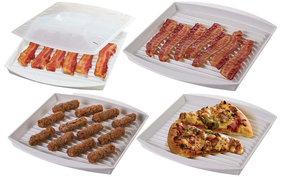 Prep Solutions Microwavable Bacon Grill 