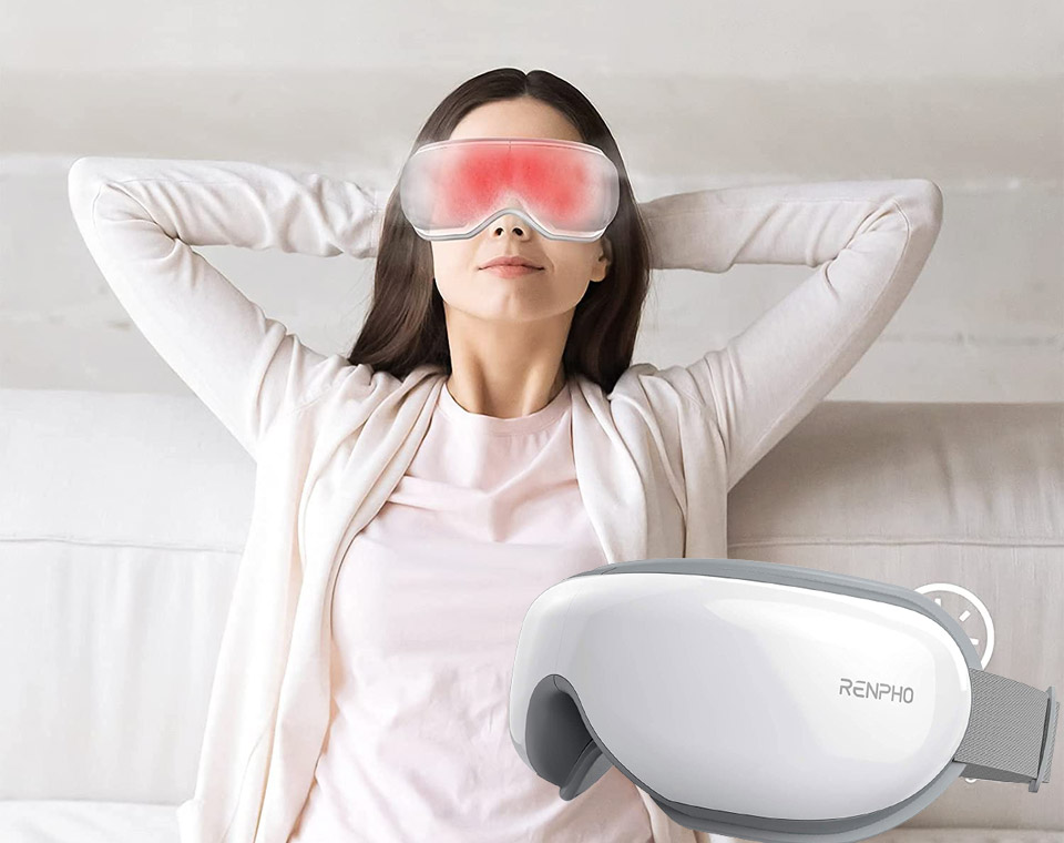  RENPHO Eye Massager with Heat And Music