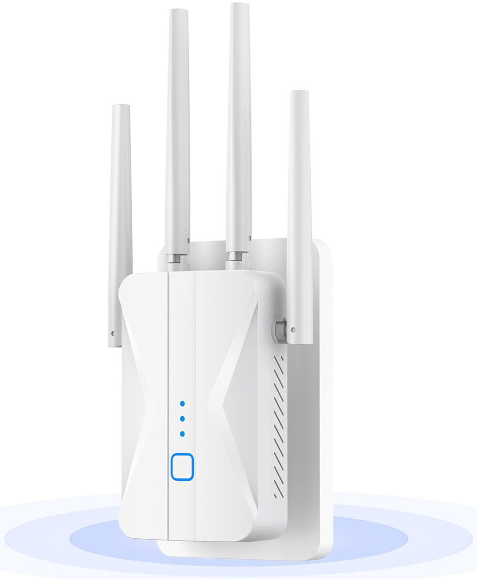 ROQRL 2026 Dual Band WiFi Extender With Ethernet Port