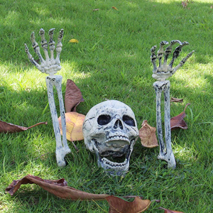 Realistic Skeleton Stakes For Lawn