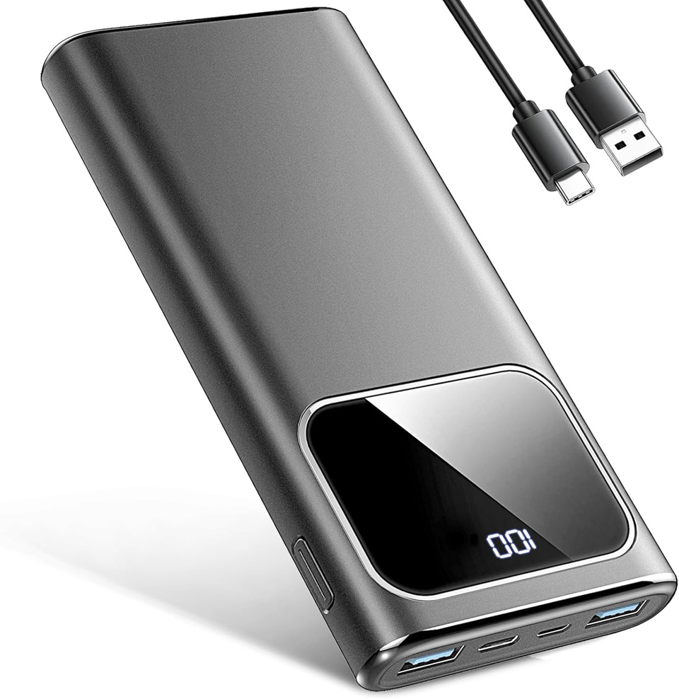 Rolosar Portable Charger Power Bank With PD15w Fast Charging