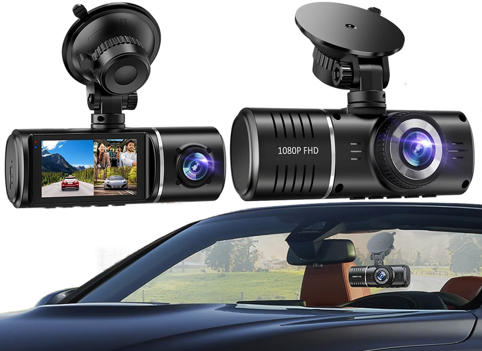SUVCON 3-Channel Dash Cam