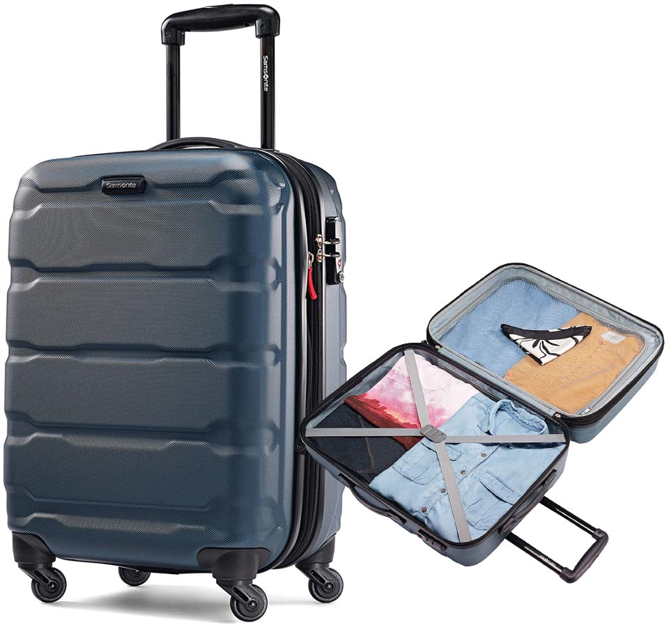 Samsonite Omni PC Hardside Expandable 20-Inch Carry-On Luggage 
