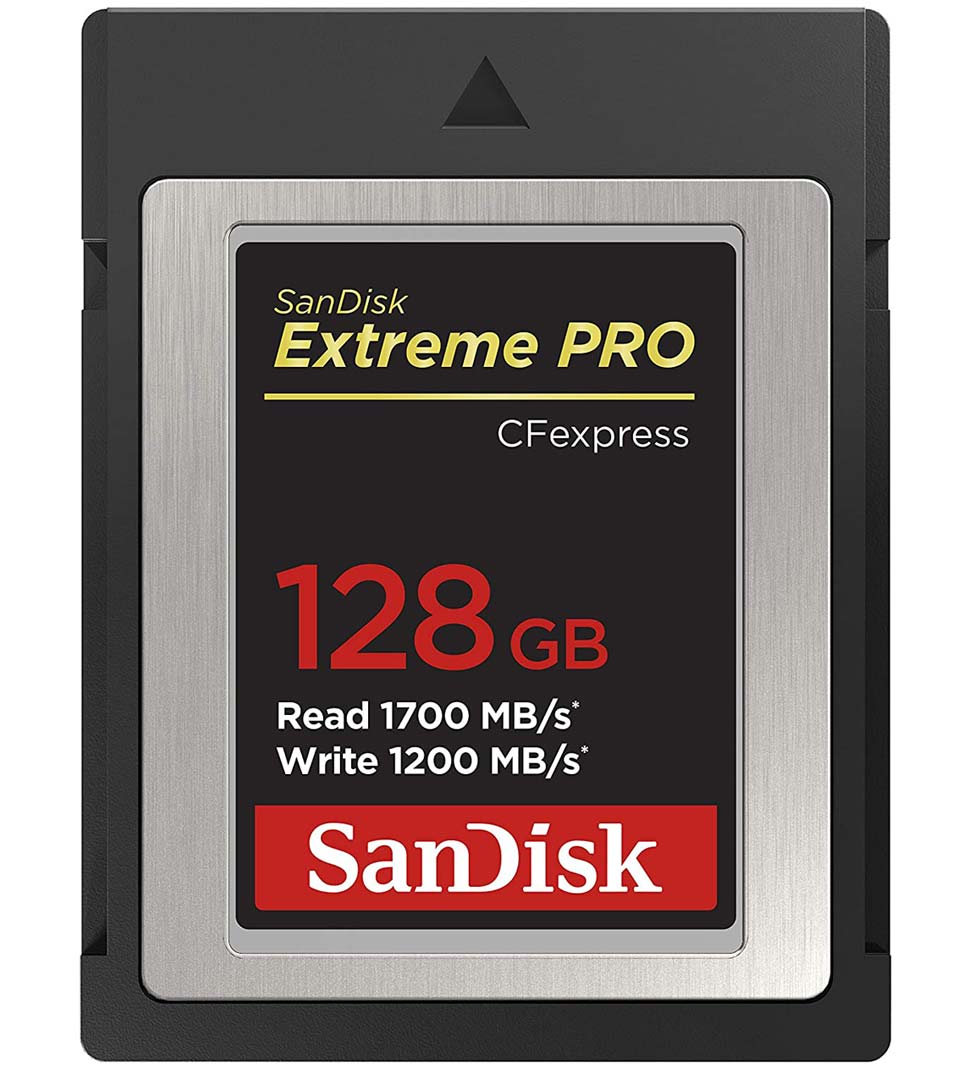 SanDisk 128GB Extreme PRO CFexpress Card Type B