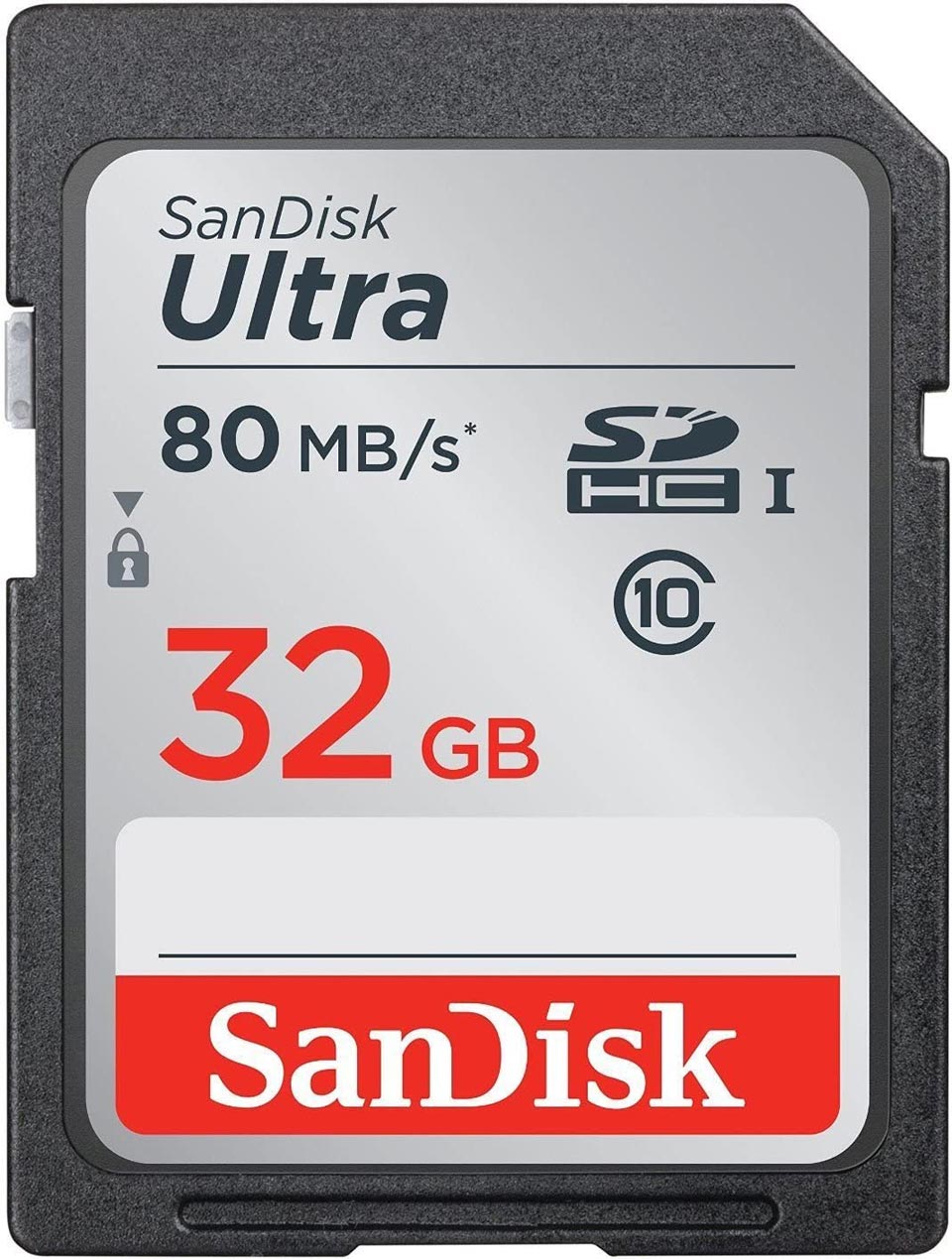 SanDisk Ultra 32GB Class 10 SDHC UHS-I Memory Card