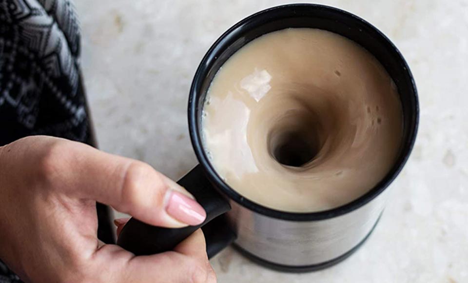 Chuzy Chef Self Stirring Coffee Mug