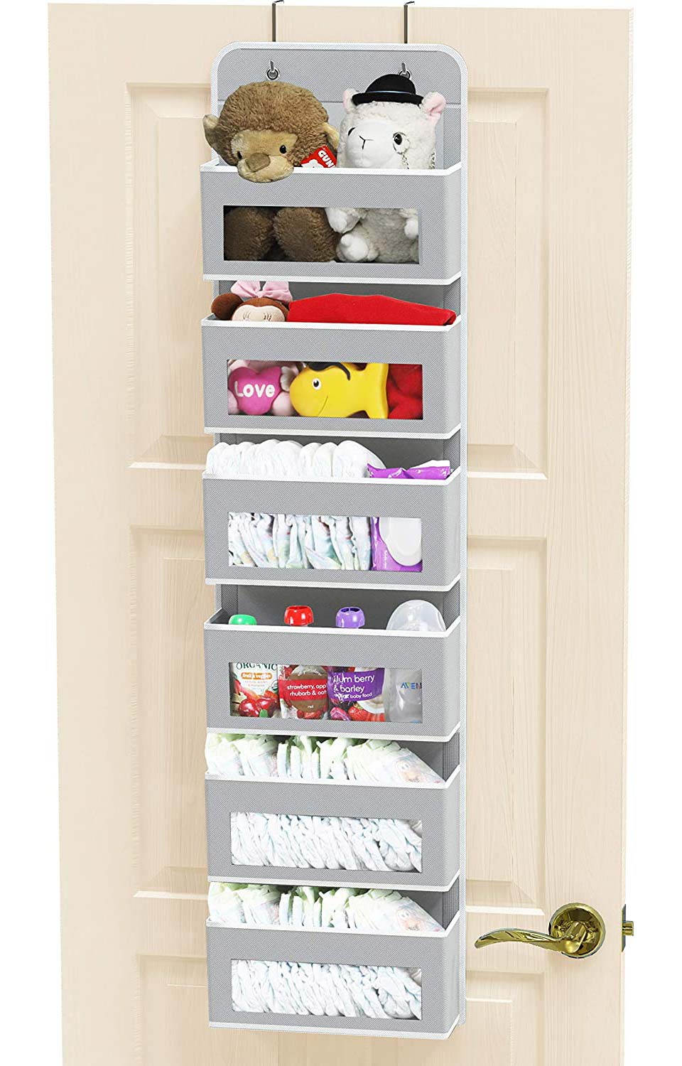 Simple Houseware Over Door Pocket Organizer