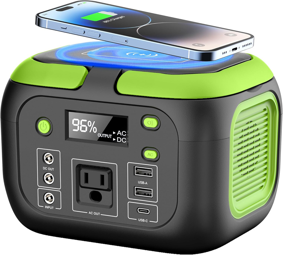 SinKeu Portable Power Station & Solar Generator With 110V AC Outlet