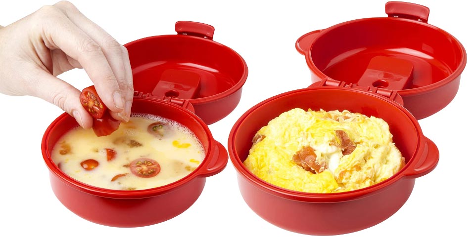 Sistema Easy Eggs Microwave Cookware 