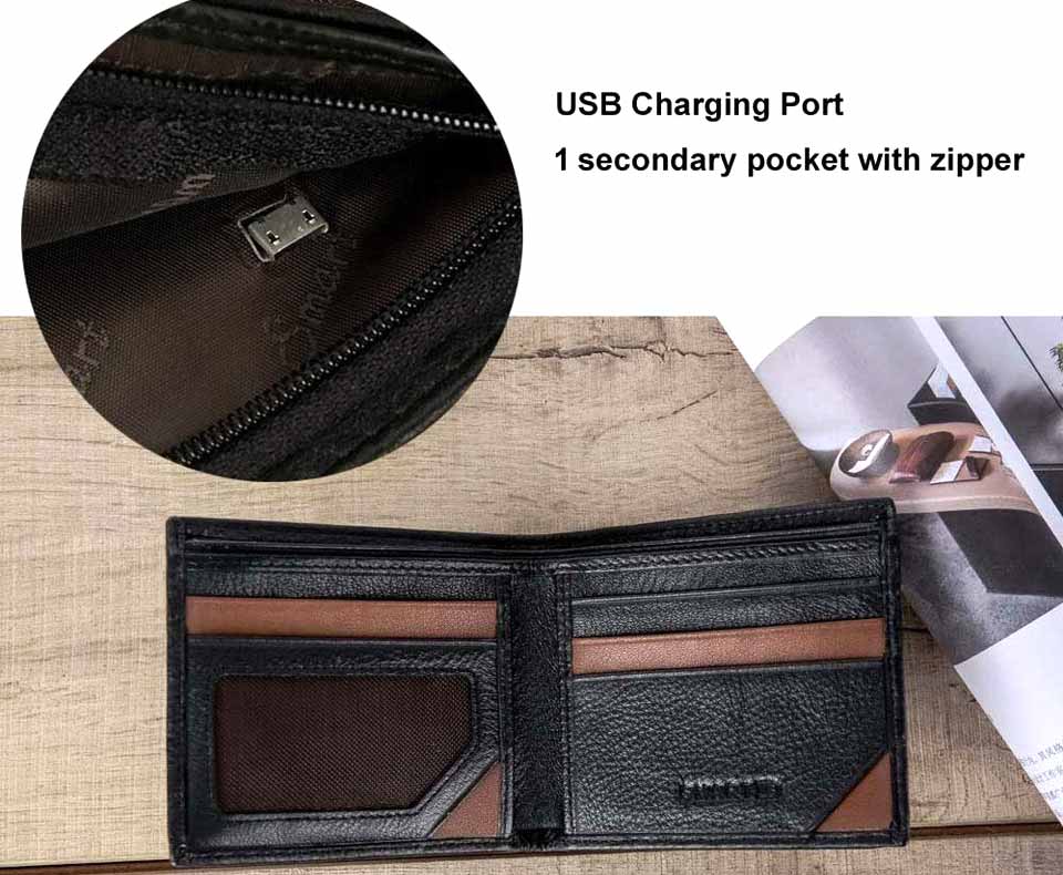 Smart LB Anti-Lost Wallet With Alarm