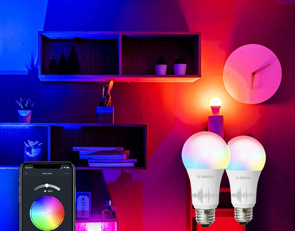 Smart WiFi Light Bulb No Hub Required