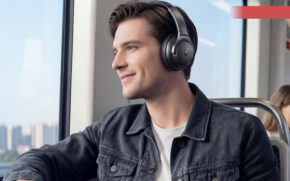 Soundcore By Anker Q20i Hybrid Active Noise Cancelling Headphones