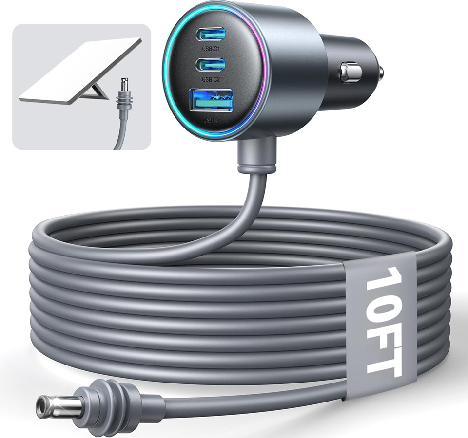 Starlink 10FT Cable Mini Car Adapter Charger