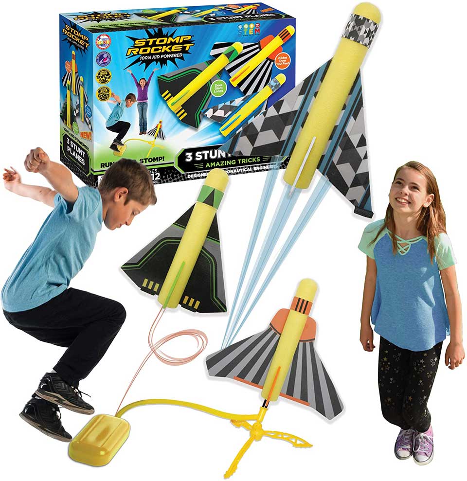 Stomp Rocket Stunt Planes Launcher