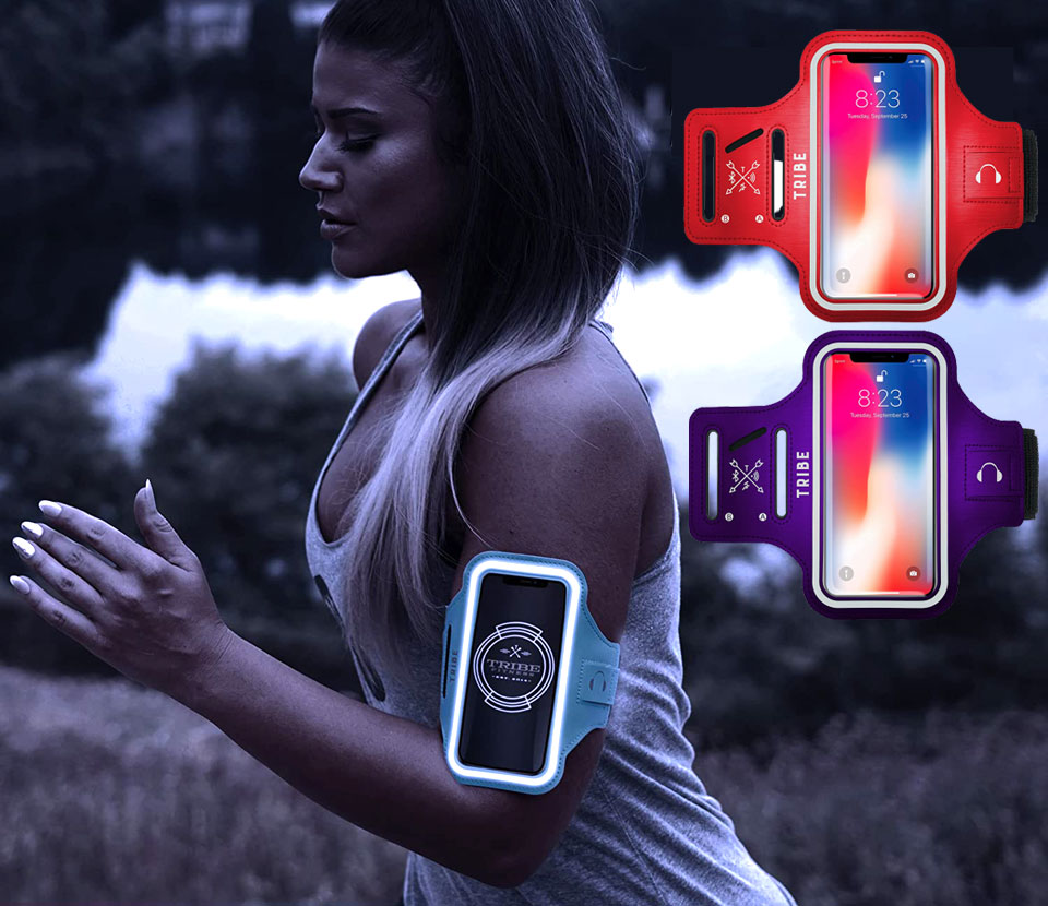 TRIBE Water Resistant Armband Phone Running Holder