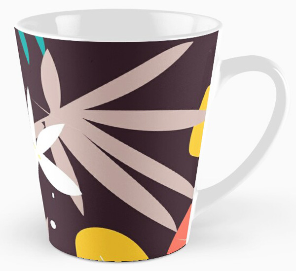 TW2US Tropical Summer Tall Coffee Mug