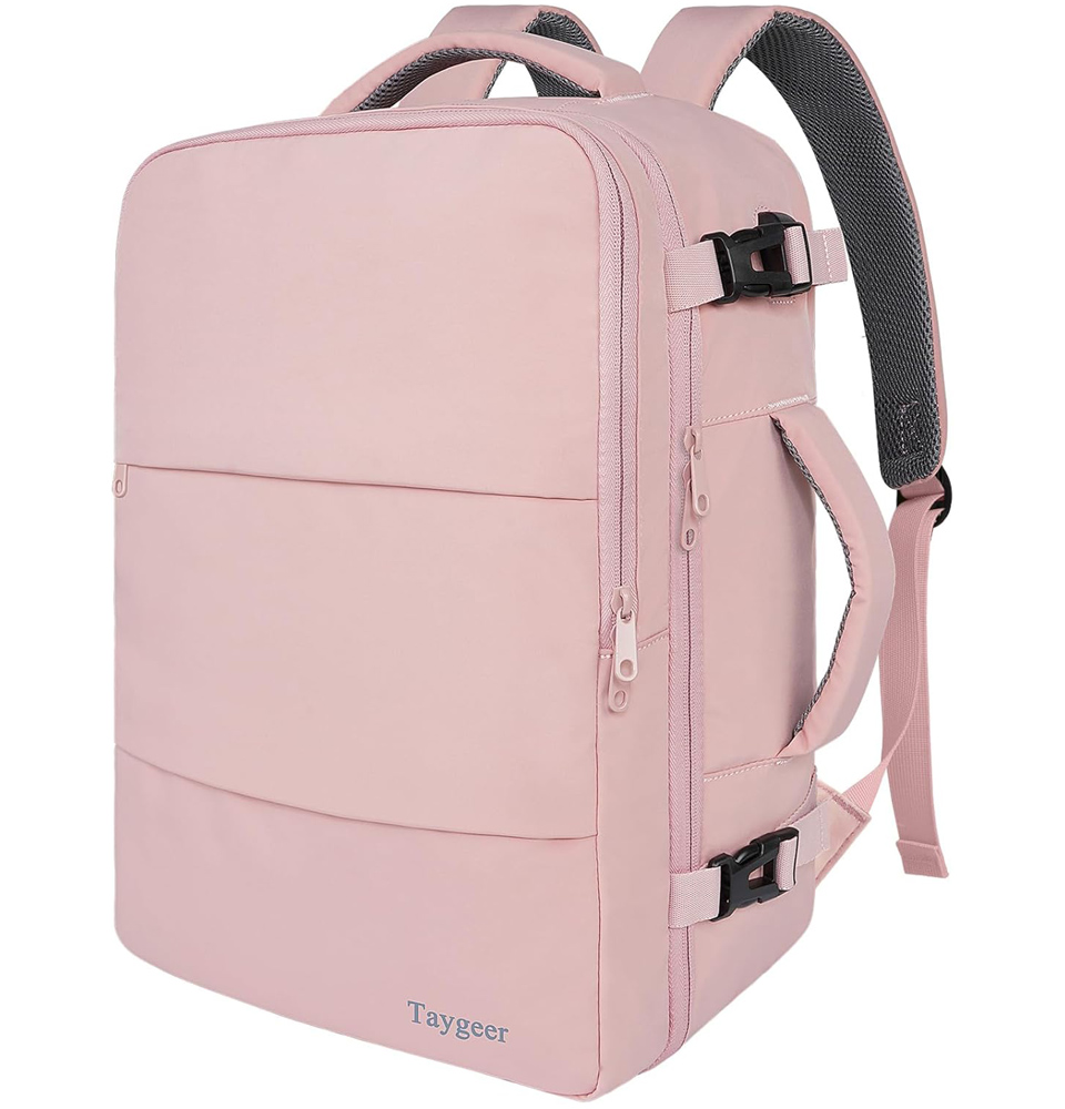 Taygeer Travel Backpack With USB Charging Port