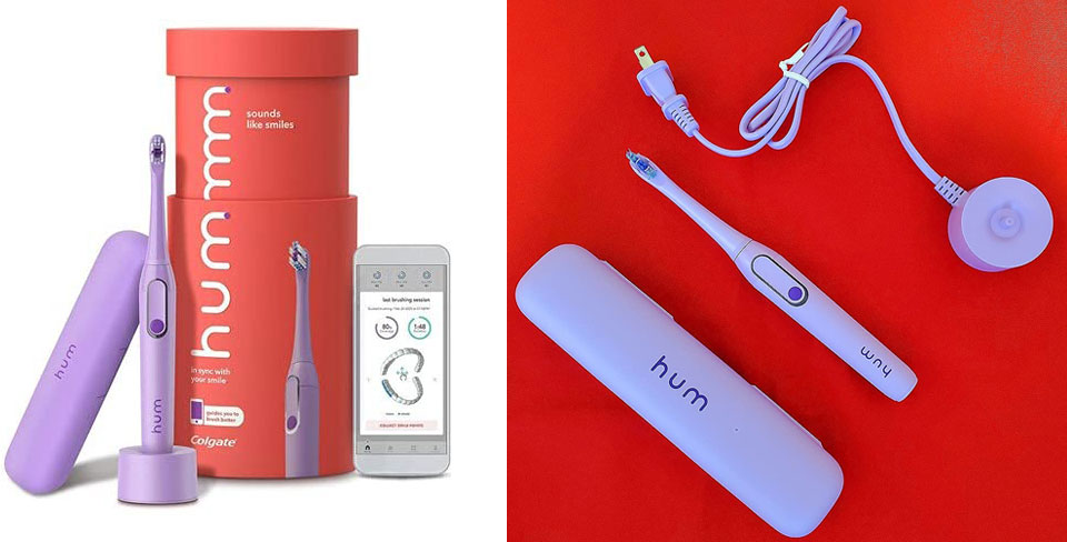 The hum by Colgate Rechargeable Smart Toothbrush