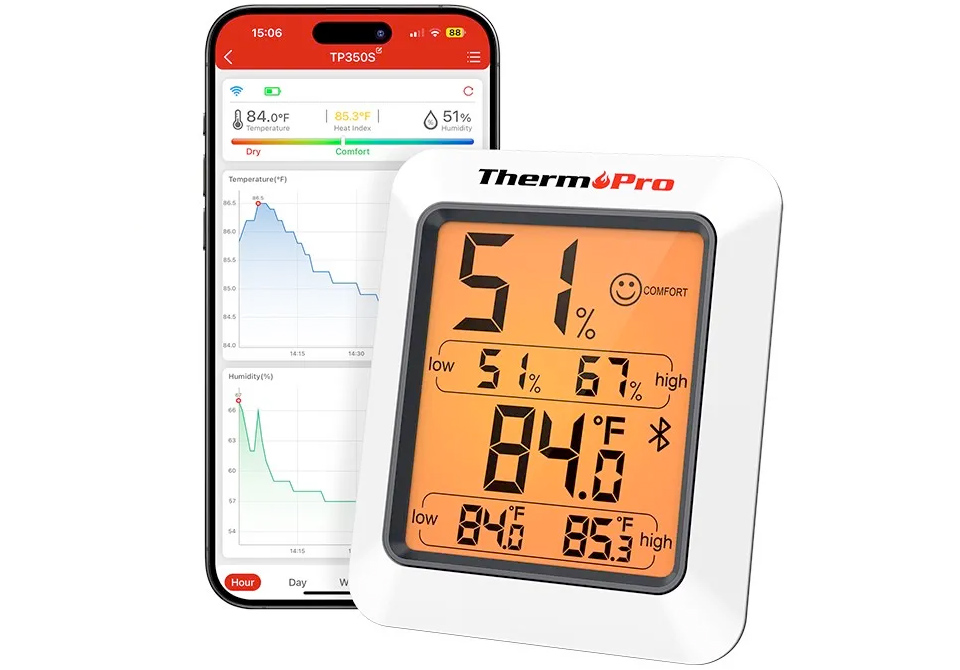 ThermoPro Bluetooth Home Hygrometer Thermometer