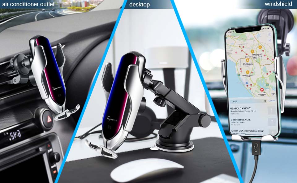 Topume Wireless Car Charger