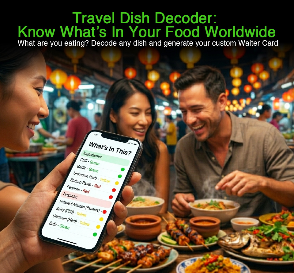 Travel Dish Decoder: Know What’s In Your Food Worldwide