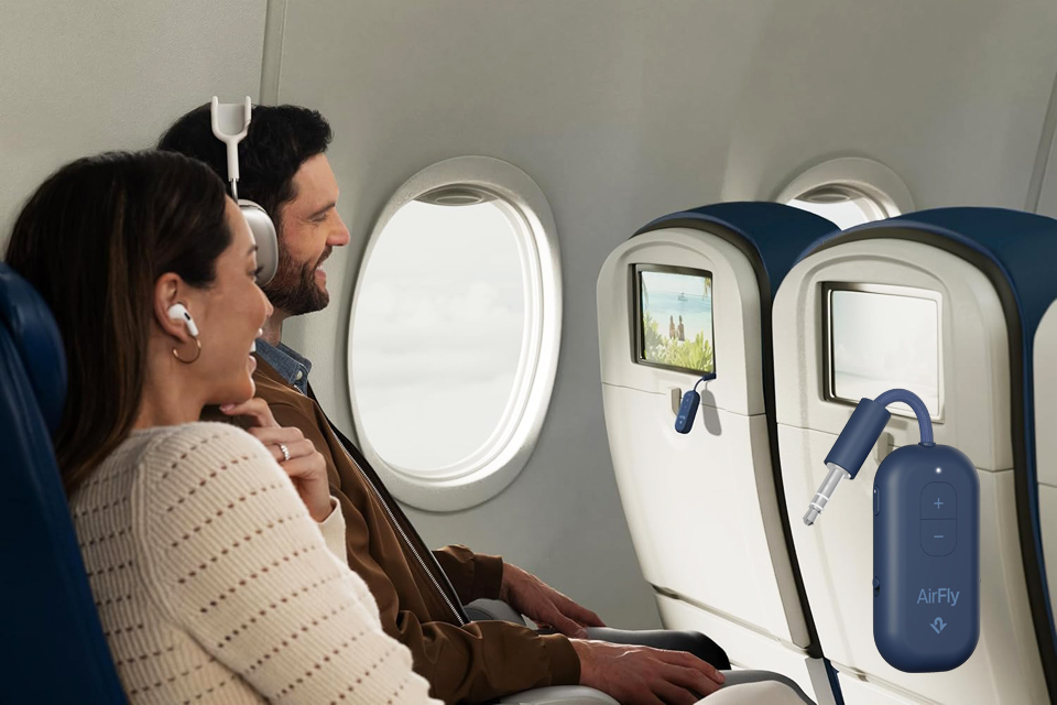 Twelve South AirFly Pro 2 Bluetooth 5 Wireless Travel Adapter