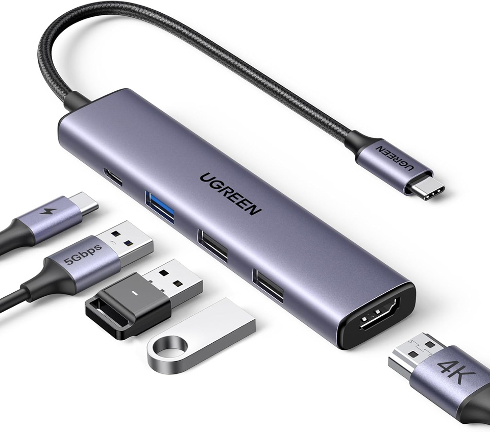 UGREEN Revodok 5-In-1 Multiport Adapter