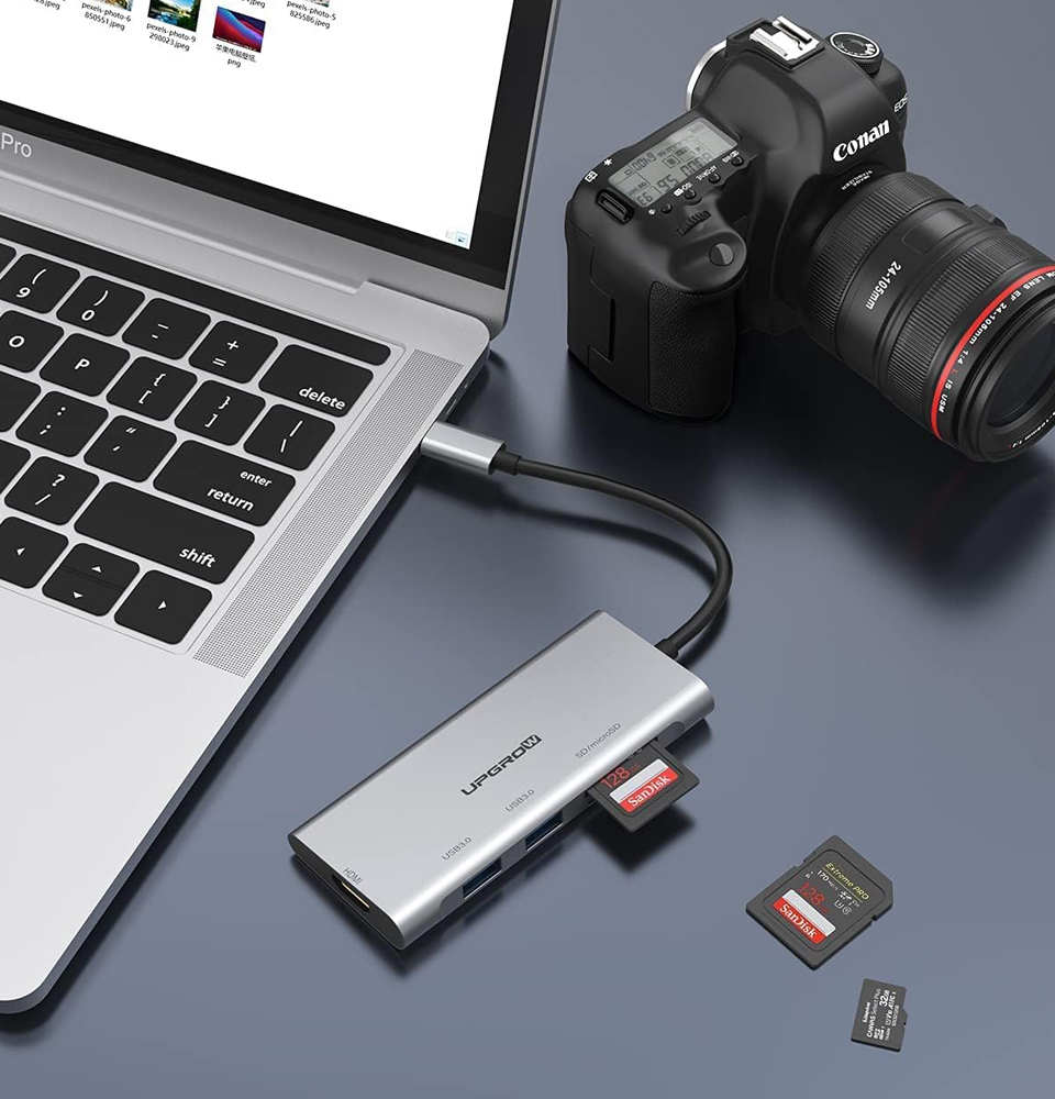 Upgrow's 5-in-1 USB-C Hub – A Must-Have for Photographers And Designers