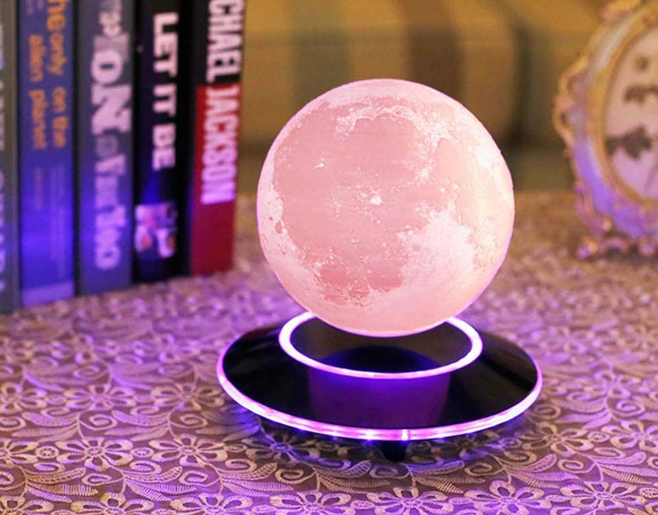 VGAzer Magnetic Levitating Moon Lamp