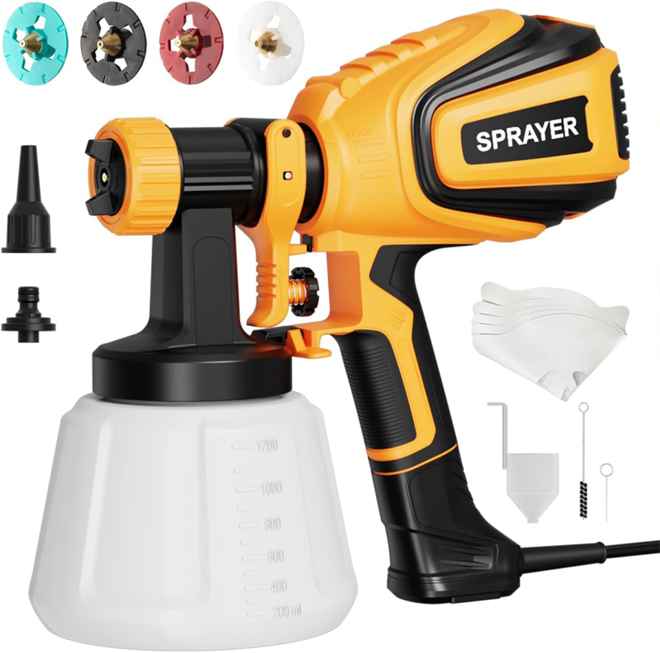   VONFORN Paint Sprayer With Blowing And Cleaning Functions