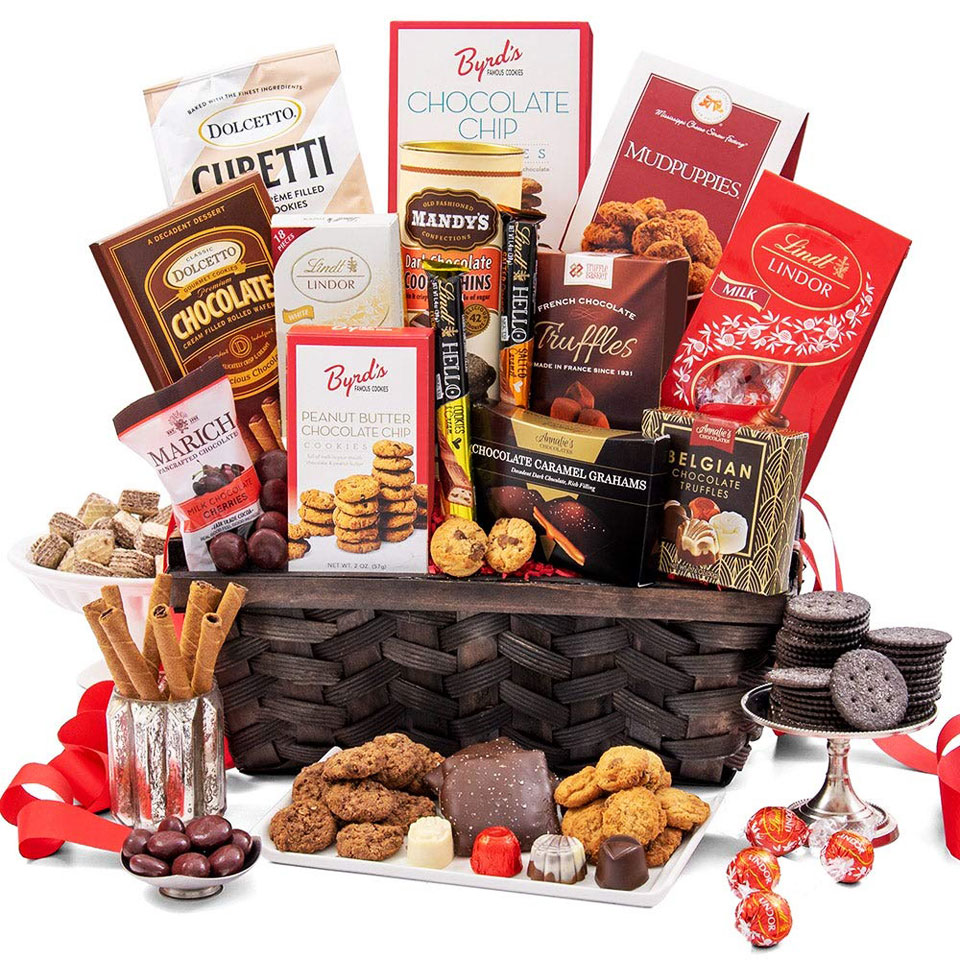 Valentines Day Premium Chocolate Gift Basket 