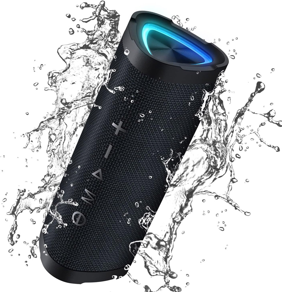 Vanzon Bluetooth IPX7 Waterproof Portable Wireless Speaker