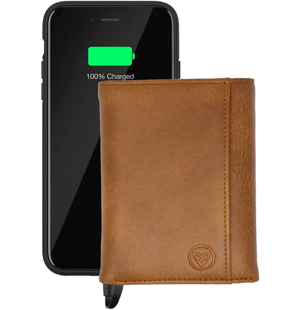Venice Design Smart Wallet with Built-in Power Bank