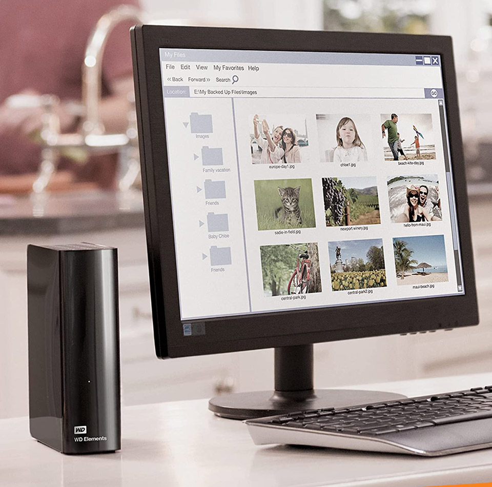 WD 18TB Elements Desktop External Hard Drive