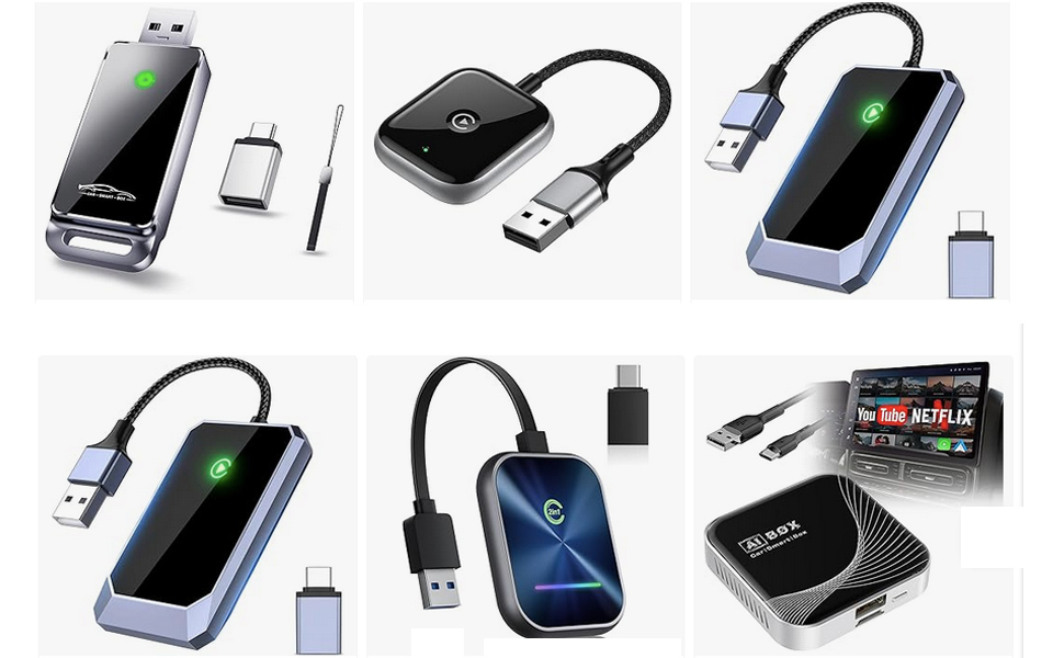 Wireless CarPlay Adapters