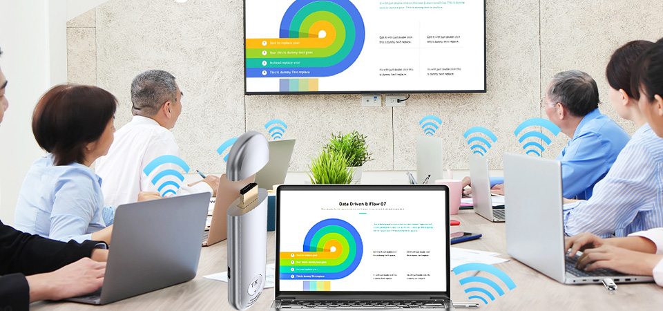 TTQ Wireless HDMI 4K Supported Transmitter And Receiver