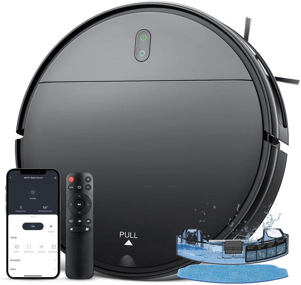 XIEBro Robot Vacuum and Mop Combo