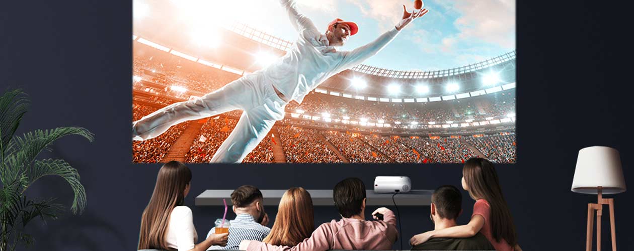 Portable Gadgets - YABER V2 WiFi Mini Projector