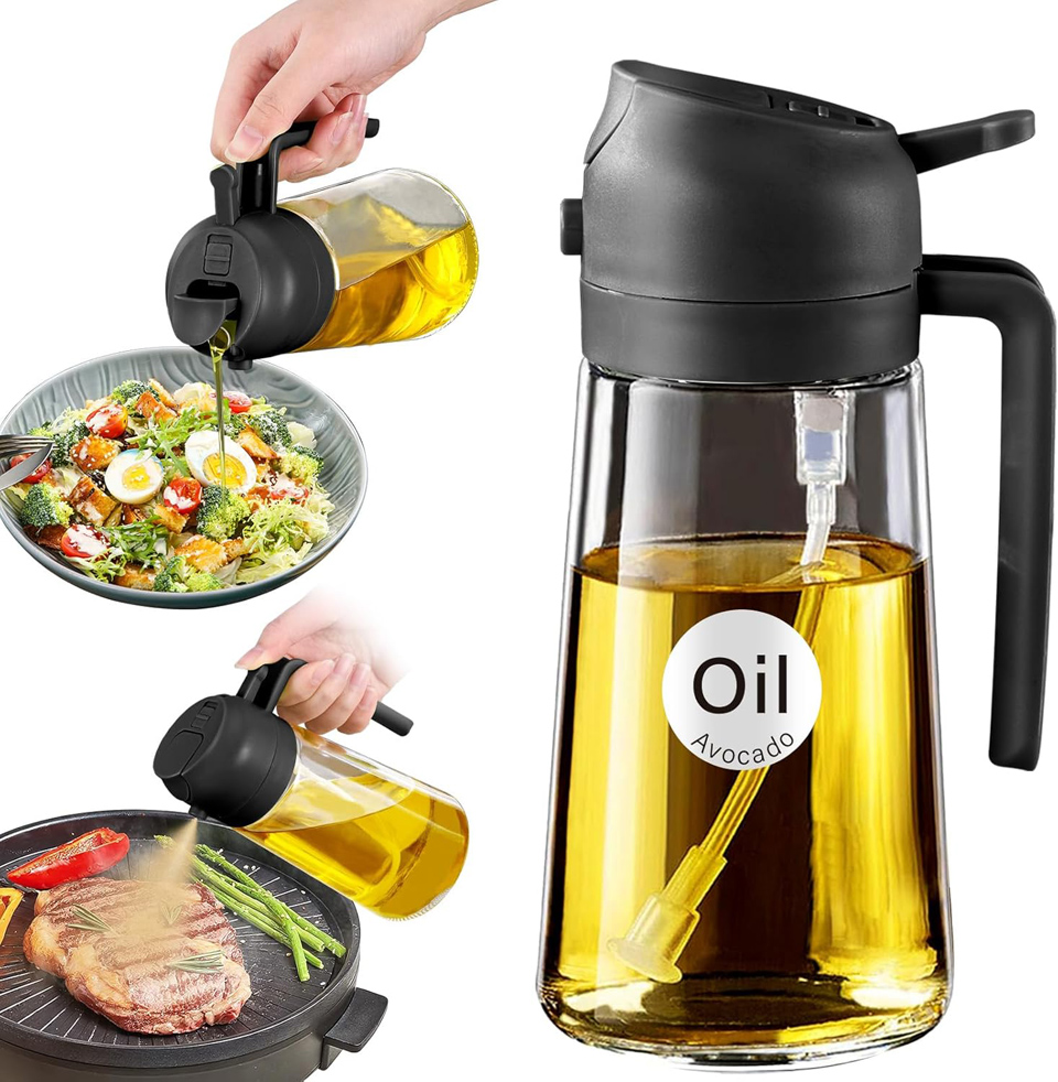 YARRAMATE 2-In-1 Olive Oil Sprayer For Cooking