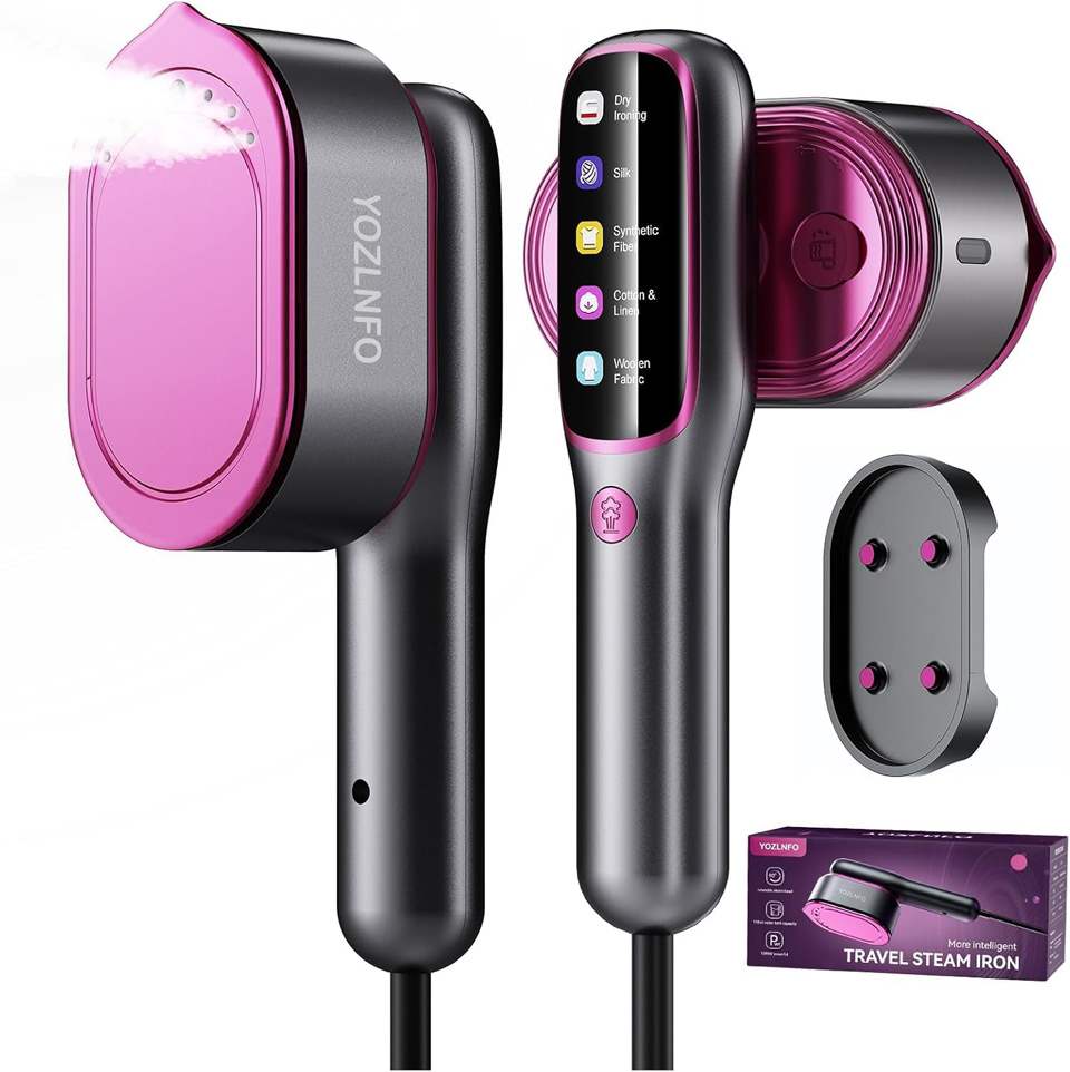 YOZLNFO Portable 2-In-1 Travel Steamer For Clothes